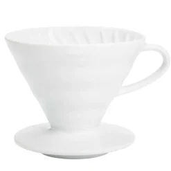 Hario Hario V60 filterhållare, storlek 02, vitt porslin