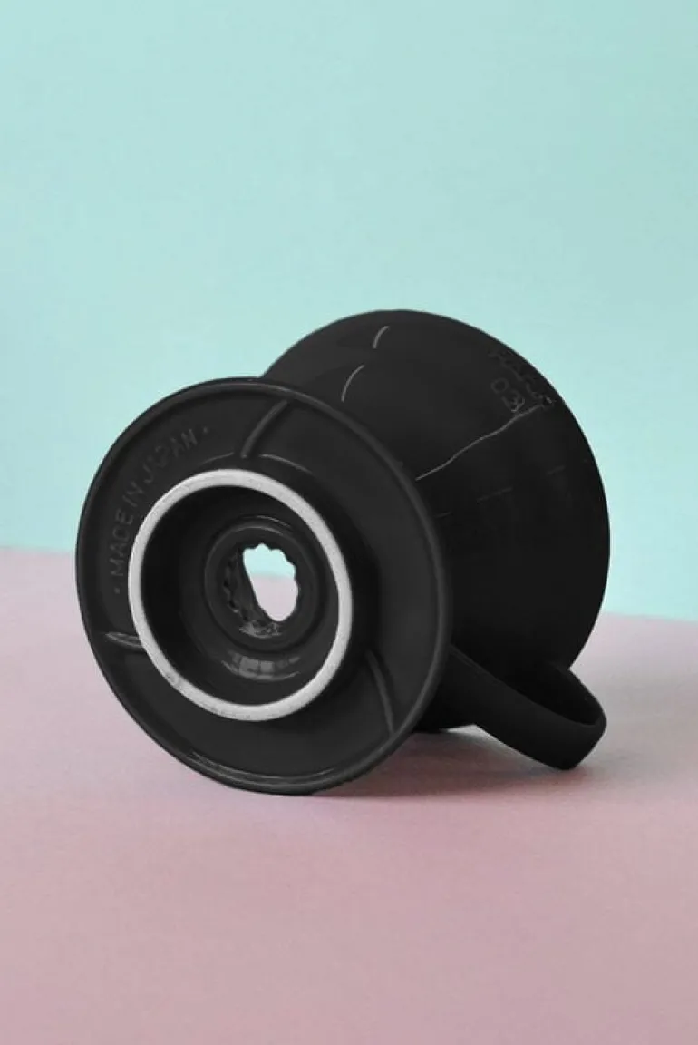 Hario Hario V60 filterhållare, storlek 02, mattsvart porslin