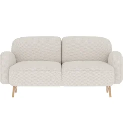 Hartô Auguste 2-sitssoffa, pearl