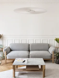 Hartô Carmen pendellampa, ny version, 90 cm, vit