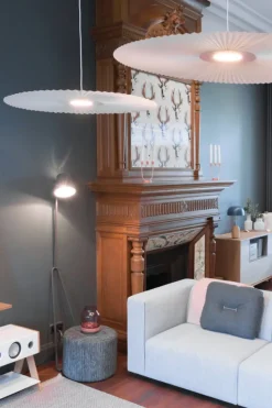 Hartô Carmen pendellampa, ny version, 120 cm, vit