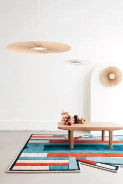 Hartô Carmen vägglampa, 50 cm, golden sand