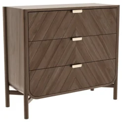 Hartô Marius byrå, bred, valnöt