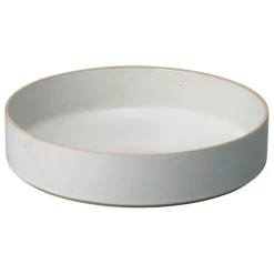 Hasami Porcelain Skål, 255 mm, blank grå