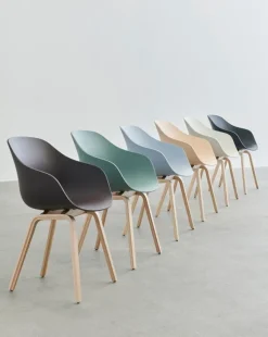 HAY About A Chair AAC22, vit 2.0 - lackerad ek
