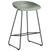 HAY About A Stool AAS38, 64 cm, svart - grågrön