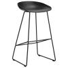 HAY About A Stool AAS38 barstol, 75 cm, svart 2.0 - svart - svart