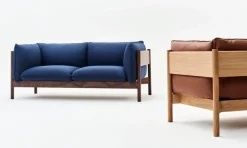 HAY Arbour Eco 2-sitsig soffa, Steelcut Trio 796 - ek