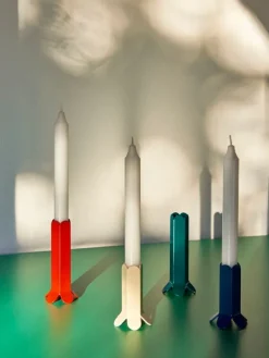 HAY Arcs ljusstake L, röd