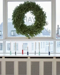 HAY Arcs ljusstake S, mörkblå