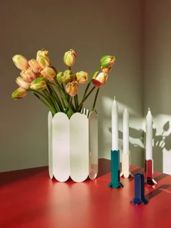 HAY Arcs ljusstake S, mörkblå