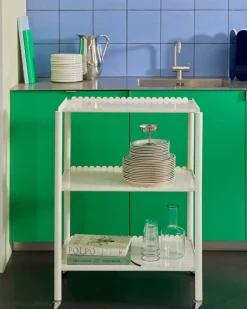 HAY Arcs vagn, hög, äggskal