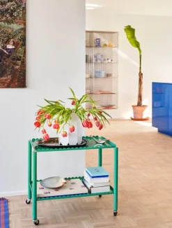 HAY Arcs vagn, låg, jadegrön