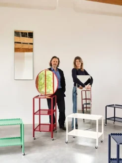 HAY Arcs vagn, låg, jadegrön