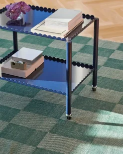 HAY Arcs vagn, låg, stålblå