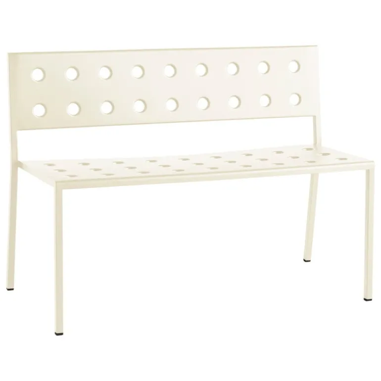 HAY Balcony bänk, 114 x 52 cm, kritbeige
