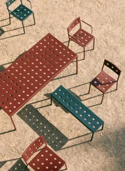 HAY Balkong fåtölj, järnröd