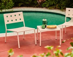 HAY Balkong lounge stol, krita beige