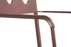 HAY Balkong loungefåtölj, järnröd