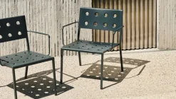 HAY Balkong loungefåtölj, mörk skog