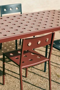 HAY Balkongbord, 190 x 87 cm, järnröd