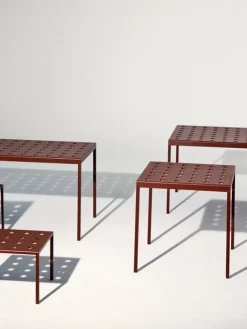 HAY Balkongbord, 190 x 87 cm, järnröd