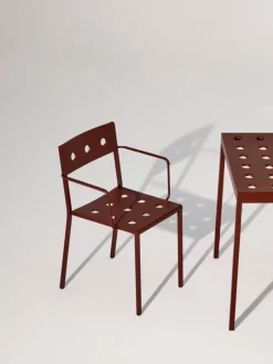 HAY Balkongbord, 144 x 76 cm, järnröd