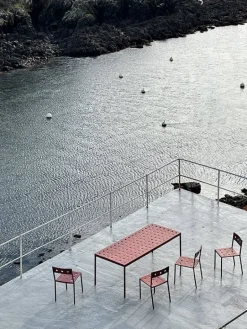 HAY Balkongbord, 144 x 76 cm, järnröd