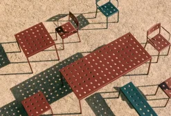 HAY Balkongbord, 144 x 76 cm, järnröd