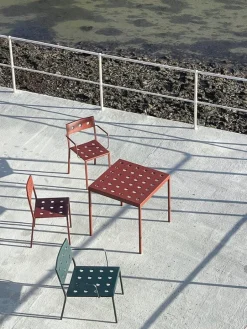 HAY Balkongstol, järnröd