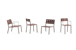 HAY Balkongstol, järnröd