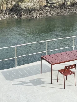 HAY Balkongstol, järnröd