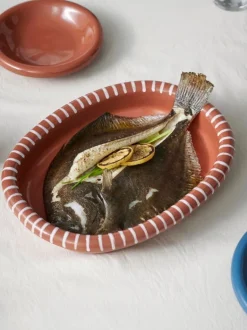 HAY Barro skål, set om 2, naturlig terrakotta