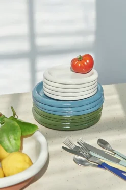 HAY Barro tallrik, set om 2, 24 cm, mörkblå