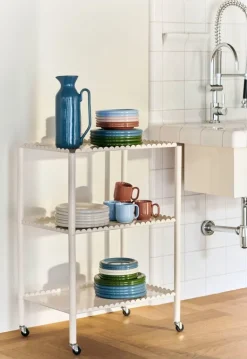 HAY Barro tallrik, set om 2, 24 cm, mörkblå