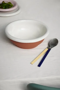 HAY Barro tallrik, set om 2, 18 cm, naturvit