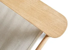 HAY Bernard fåtölj, ek - kanvas