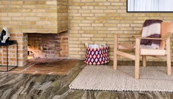 HAY Bernard fåtölj, ek - naturligt läder