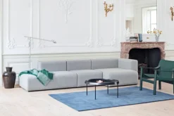 HAY Bernard fåtölj, grön bok - grön kanvas