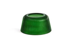 HAY Brim, pendellampa, 24,5 cm, flaskgrönt glas