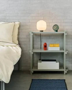 HAY Buoy 200 bordslampa, mjuk svart sladd