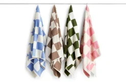 HAY Check badlakan, 70 x 136 cm, matcha