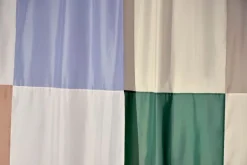 HAY Check duschdraperi, grön