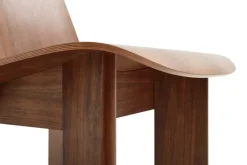 HAY Chisel fåtölj, lackerad valnöt