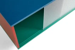 HAY Colour Cabinet m/ glasdörrar, golvstående, 180 cm, flerfärgad