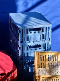 HAY Colour Crate lock, M, electric blue