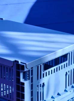 HAY Colour Crate lock, M, electric blue