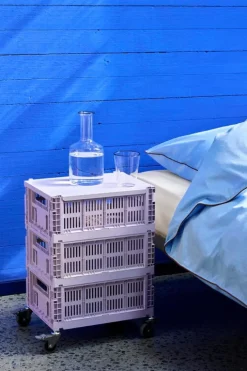 HAY Colour Crate lock, M, lavendel