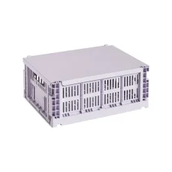 HAY Colour Crate lock, M, lavendel