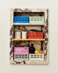 HAY Colour Crate Mini, 2-pack, mint